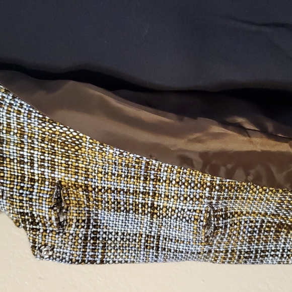 Nice Blue/Brown Tartan Jacket - Picture 10 of 13